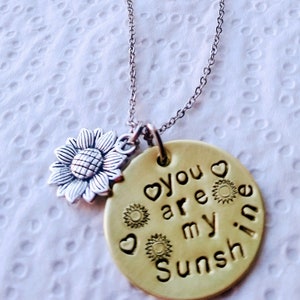 Personalized Necklace for Women, Custom Daughter&#39;s Necklace for Her, Gift for Wife, Hand Stamped Jewelry, Mother&#39;s Necklace