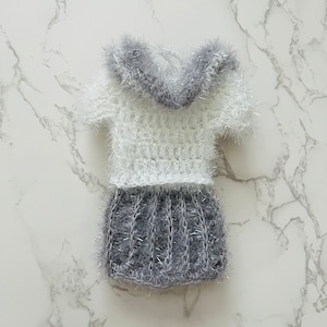 Cute Traditional Korean School Uniform Scrubby for Dish Sponge