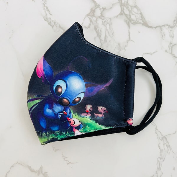 Stitch Face Mask Etsy