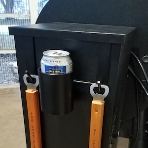 Smoker Beer Holder and Utensil Holder - Beefy