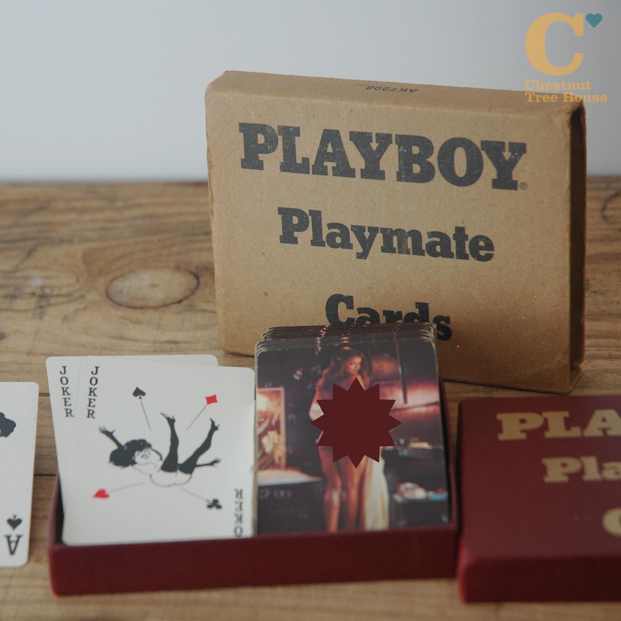 Vintage Original 1973 Playboy Playmate Deck of Nude Cards in Box