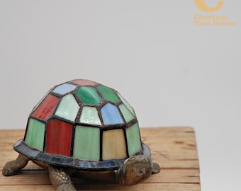 Vintage Turtle Lamp Country house style Tiffany Table Lamp