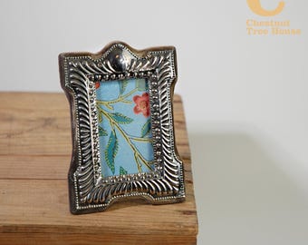 Vintage Keyford Frames Ltd 1985 Sterling Silver Mini Photo Frame