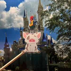 Pua and Hei Hei Sticker