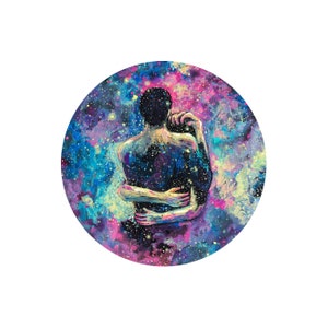 Douleurs astrales d'amour Sticker