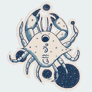 Sticker zodiaque Visions astrales