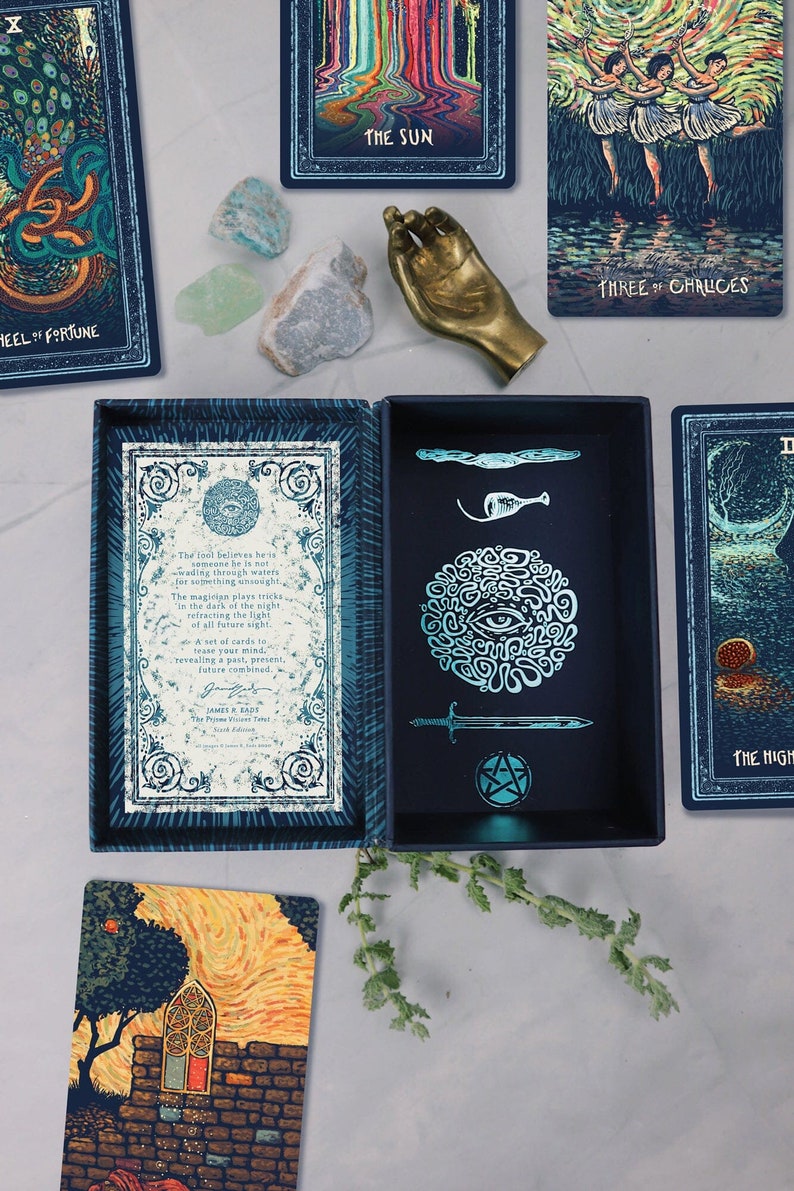 Prisma Visions Tarot Deck James R. Eads