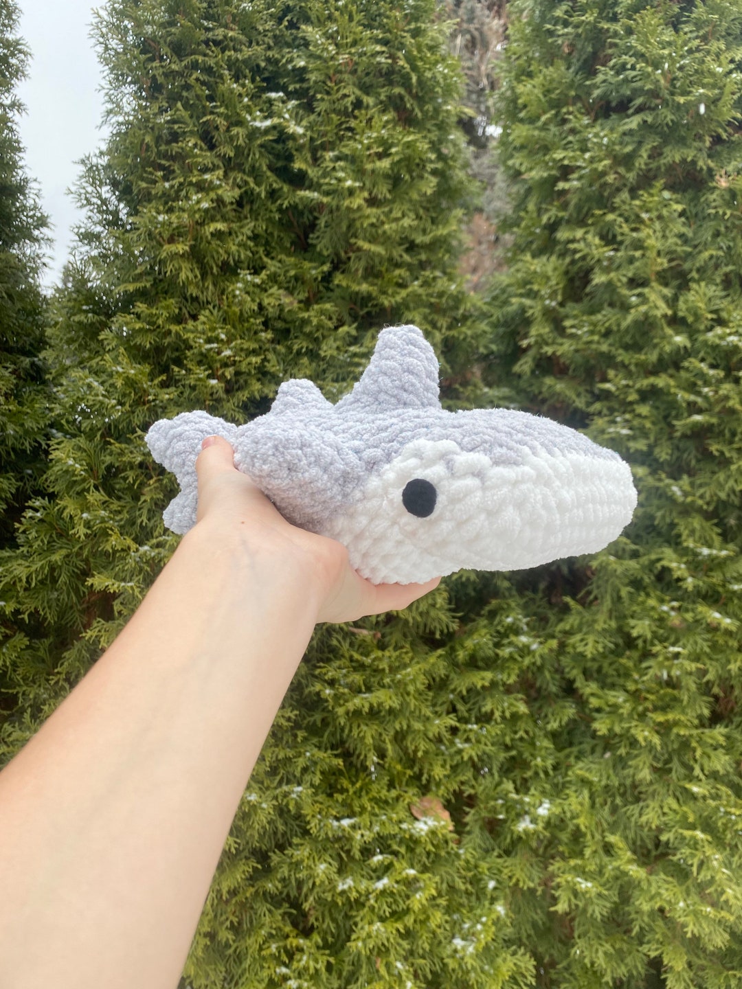 Crochet Hammerhead Shark Etsy