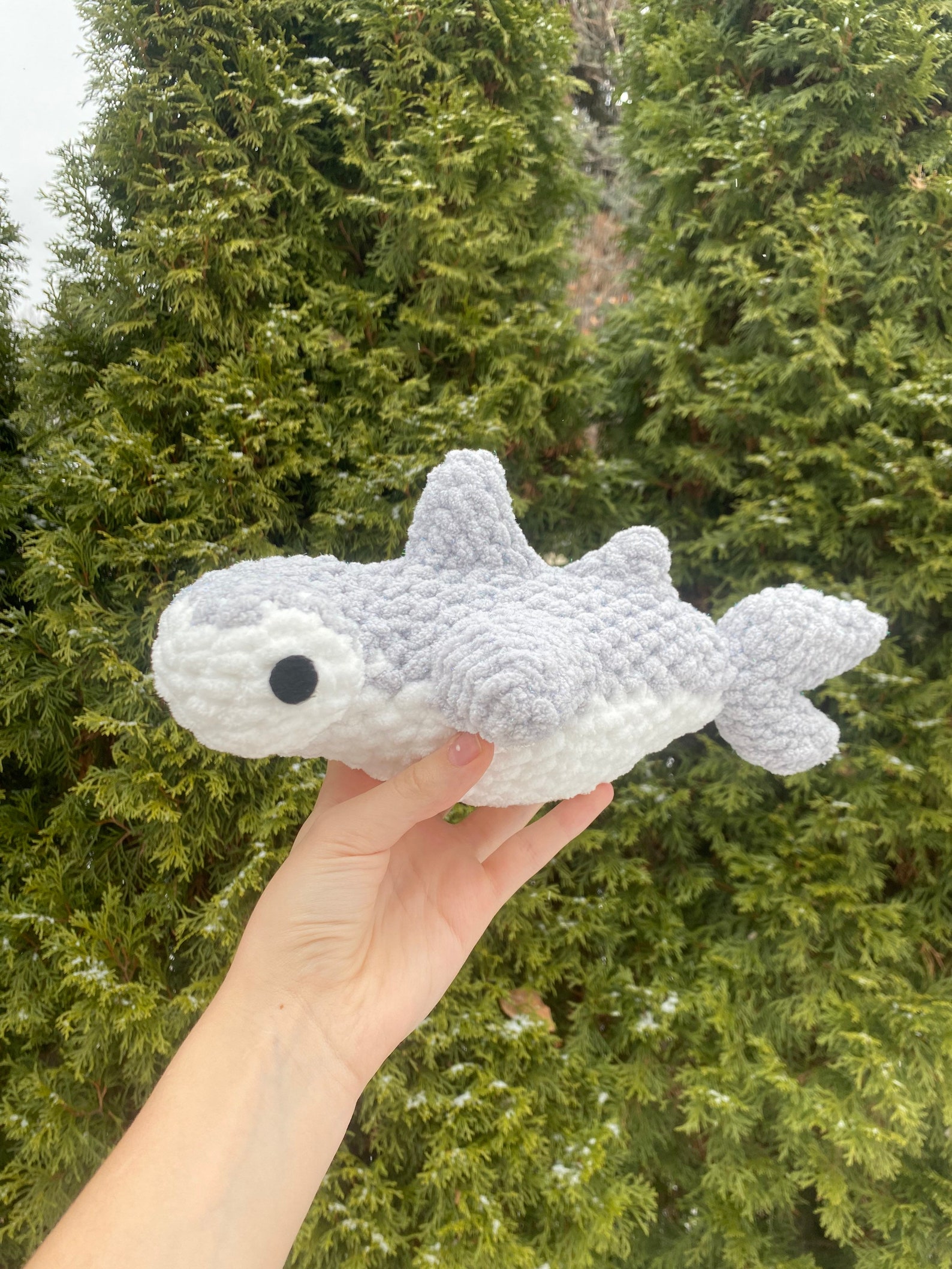 Crochet Hammerhead Shark Etsy