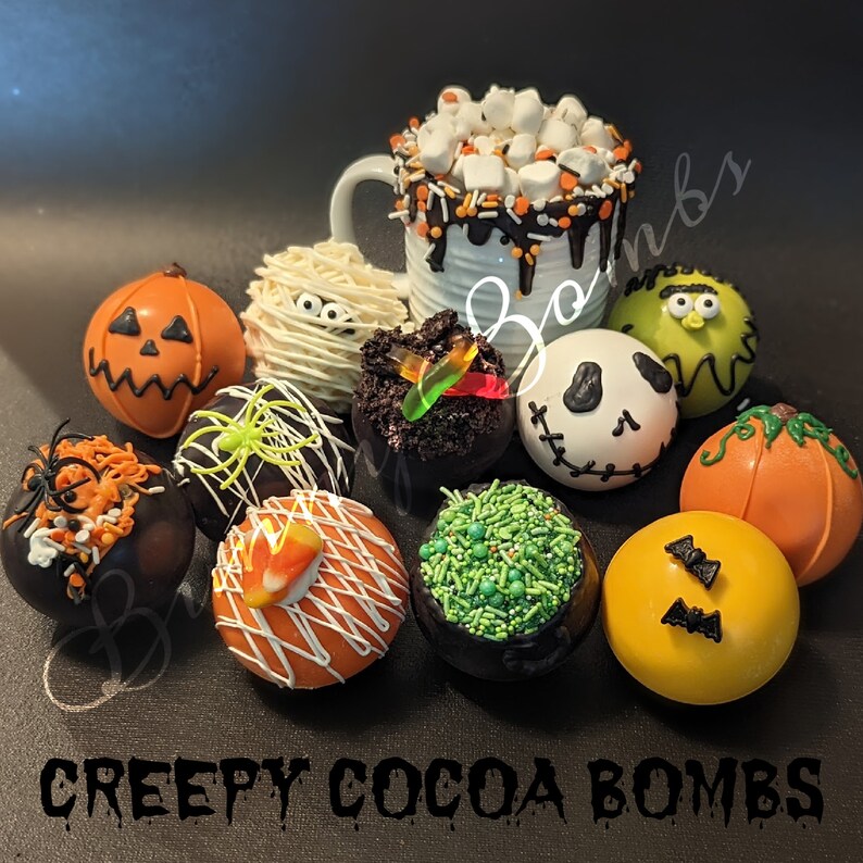 Halloween Cocoa Bombs image 3