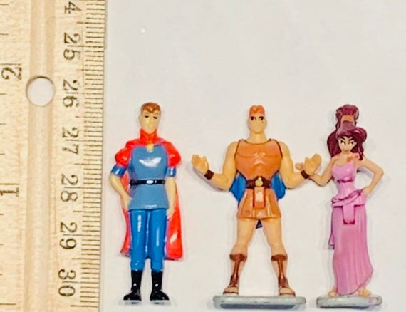 Vintage Bluebird Polly Pocket Hercules Necklace Figures Meg Etsy