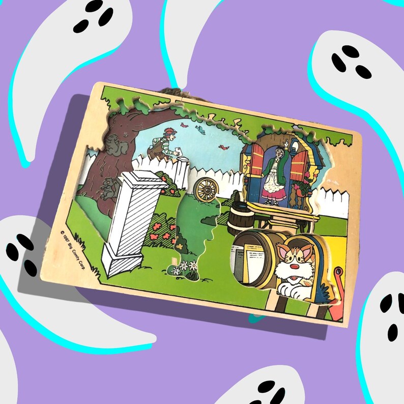 Big Comfy Couch Puzzle Molly RARE Etsy