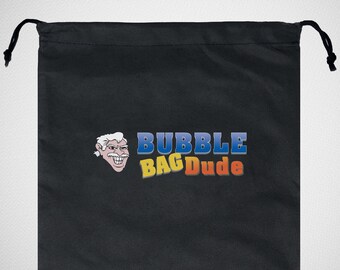 BUBBLEBAGDUDE Sacchetto Estrazione Triangolare 5 Galloni 220 Micron - Con Cerniera E Velcro, Per Macchina A Bolle, Riutilizzabile