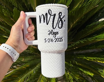 Anpassad strass Mrs Tumbler