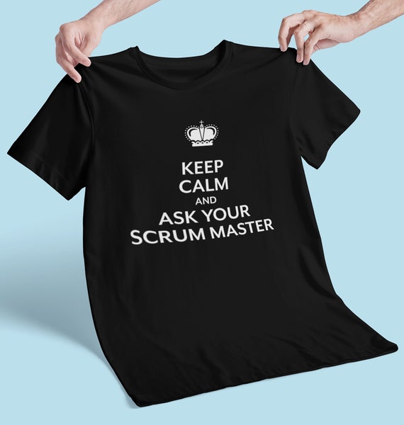 Scrum master t shirt Clearance