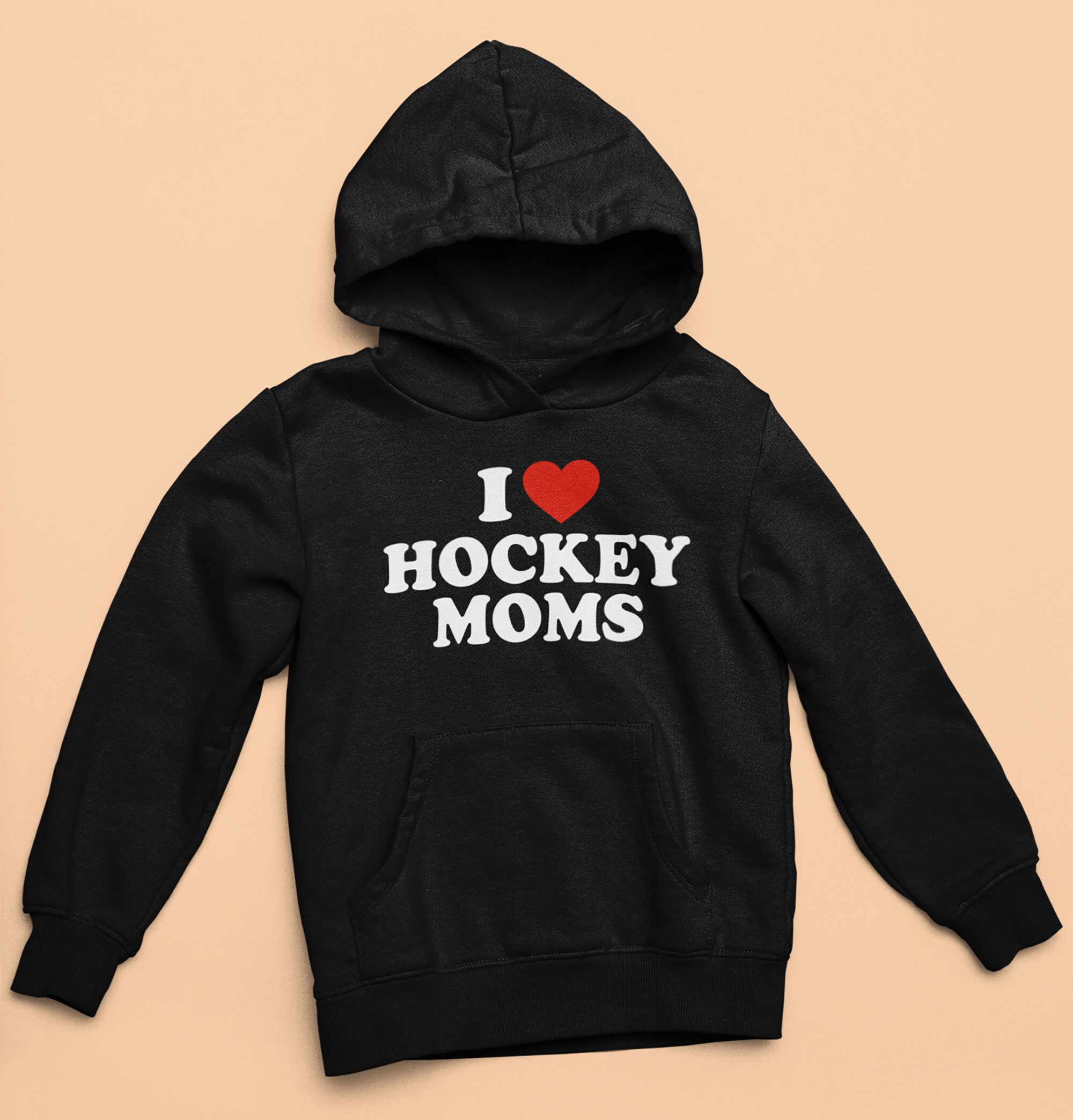I Love Hockey Moms T-shirt/sweatshirt /hoodie Hockey Mom - Etsy New Zealand