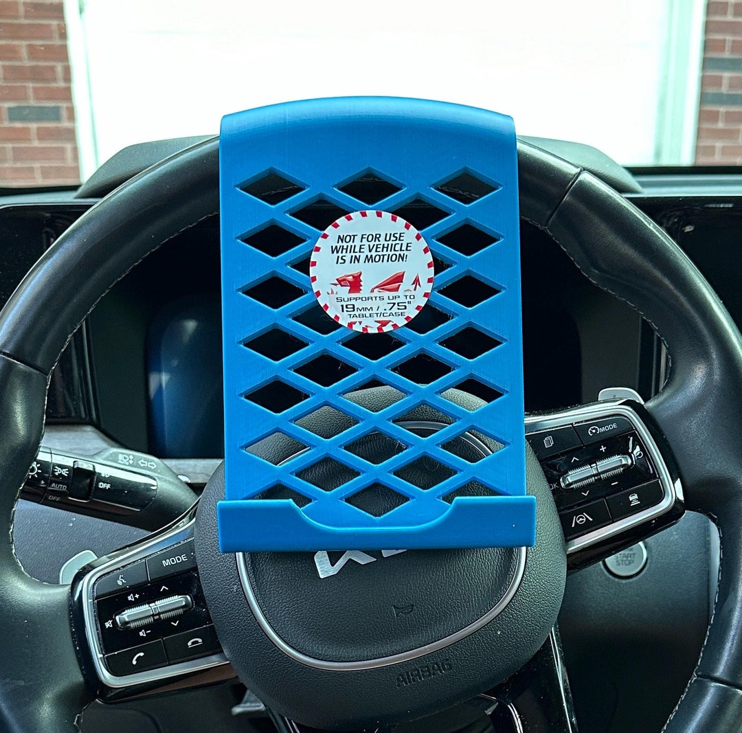 Tablet Holder for Your Steering Wheel - Etsy