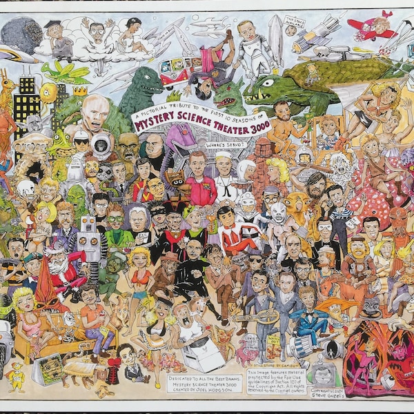 Mystery Science Theater 3000 - Etsy