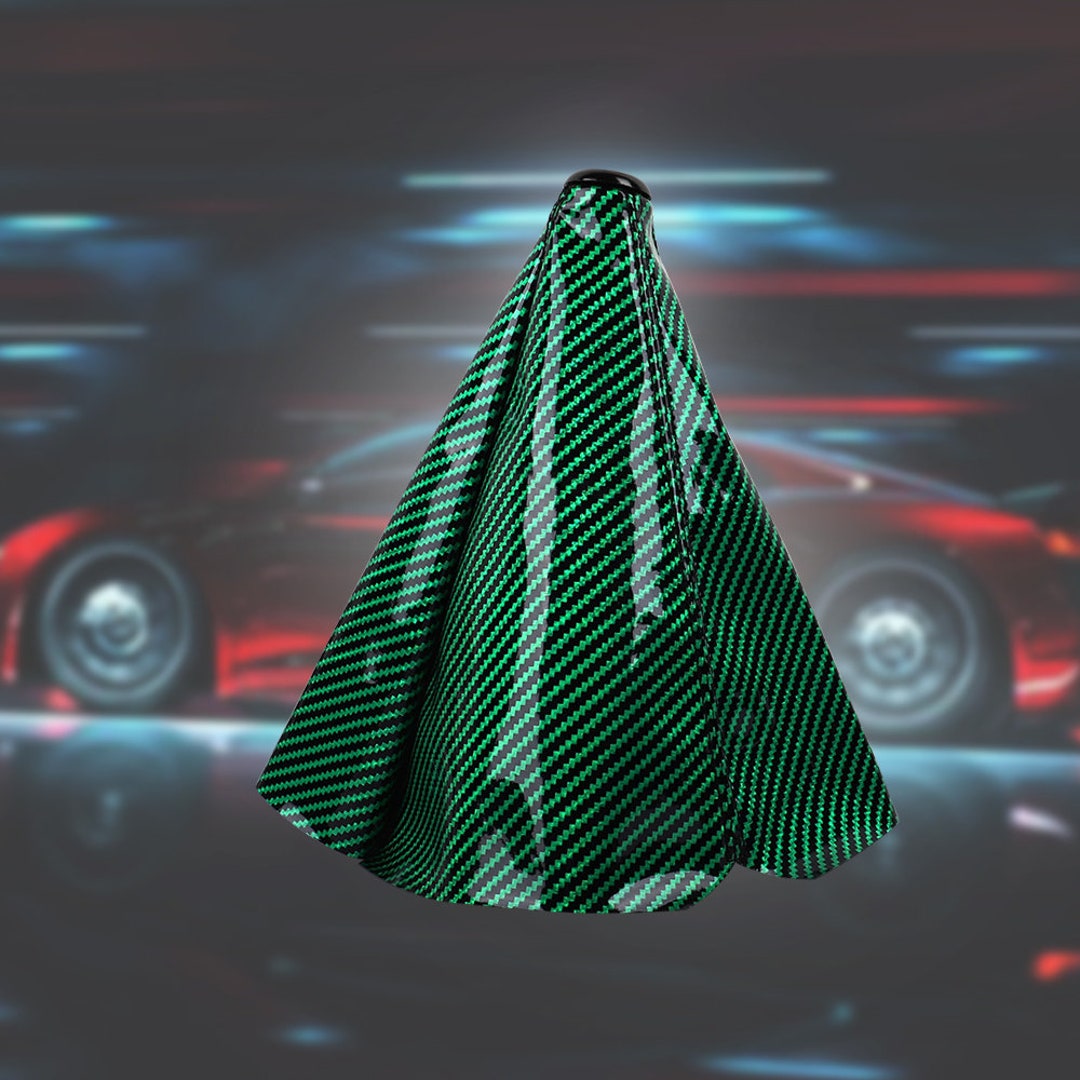 1pcs JDM Green Carbon Fiber Shift Boot Stitch for Gear Cover Etsy
