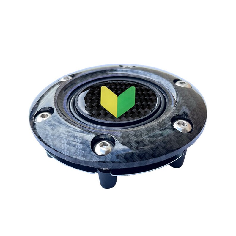 JDM Steering Wheel Center Cap Horn Button Carbon Fiber Etsy