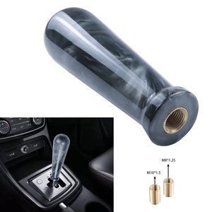 Universal JDM Black Pearl Stick Manual Gear Shift Knob Lever Shifter 15cm