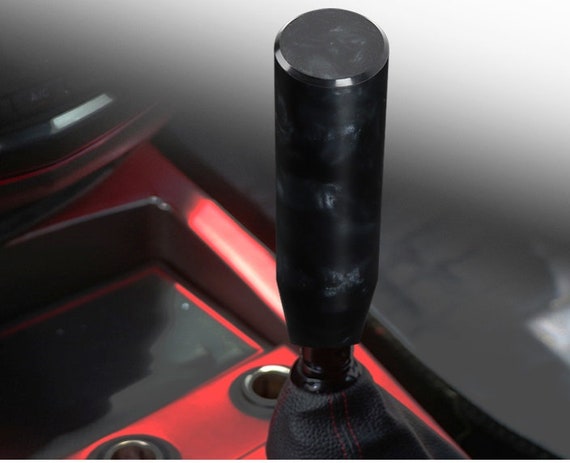 Schaltknauf Hebel, Yctze Auto Modifizierter Würfel Schaltknauf Stick Hebel  Shifter Universal(rot) für shifter knob schaltknauf rot schaltknauf