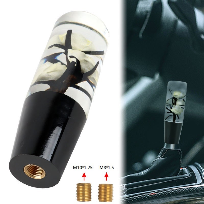 Flower shift knob automatic outlet