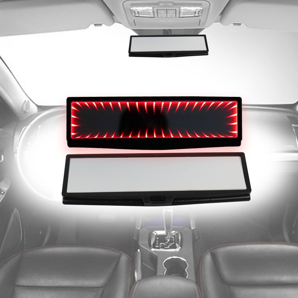 Led car sale rear view mirror
