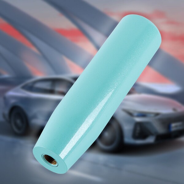 Universal JDM Teal Pearl Long Stick Manual Gear Stick Shift Knob Lever Shifter 15cm