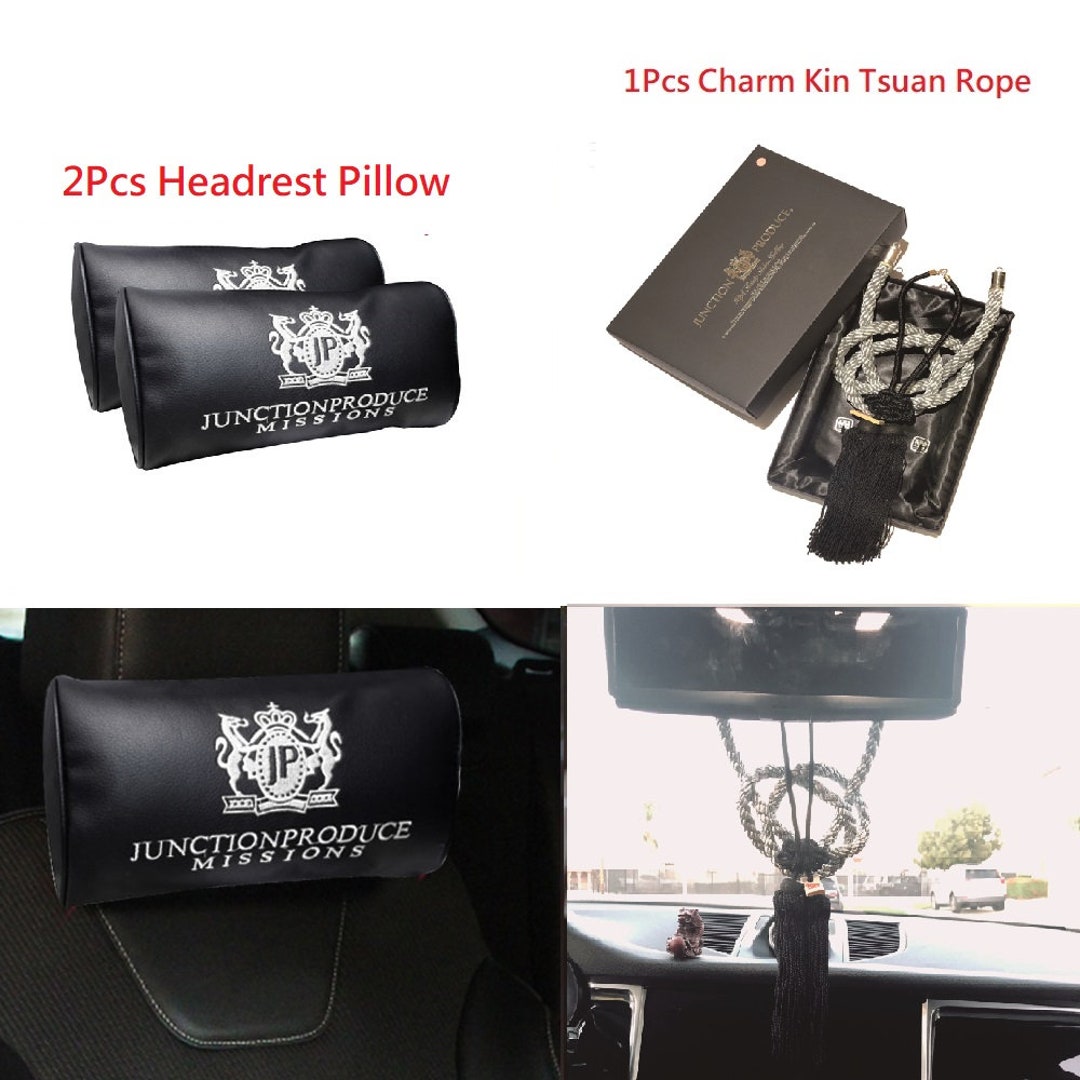 Junction Vip Pillows Buy Black JP VIP Junction Produce Car Headrest Pillow Charm Kin Tsuna ...