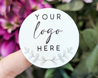 Personalised Stickers | Logo Stickers | Small Business Thank you Stickers | Round Matte/Gloss Stickers
