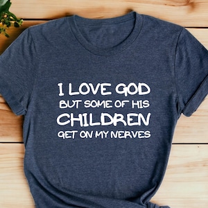 Funny Christian Shirt, Christian Shirts, Religion Tees, Sarcastic Christian Clothes, Funny T-Shirt, Sarcastic Saying Tees, Sarcastic Tees