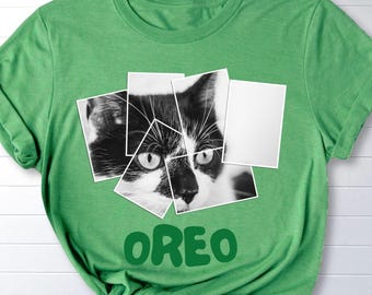 Custom Pet Portrait Shirt: Funny Dog & Cat Photo Tee, Pet Lover Gift