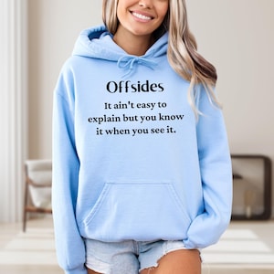 Offsides Definition Soccer Hoodie, Funny Sports Gift