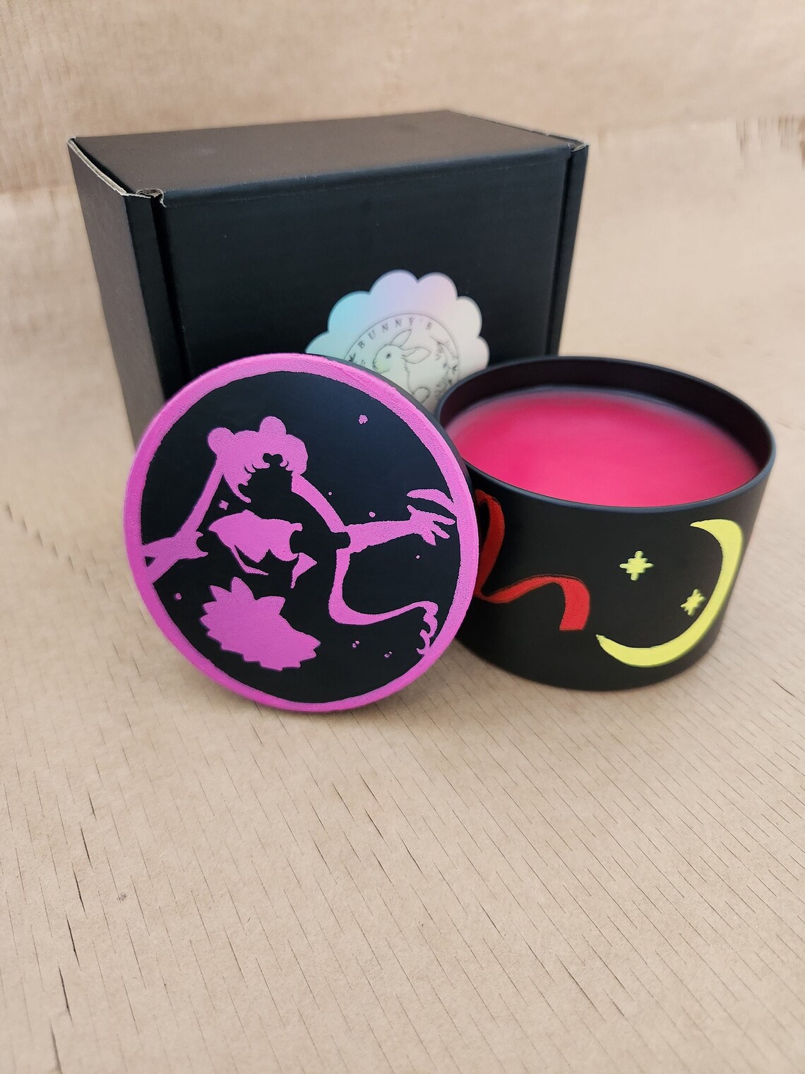 Anime Candle, Scented Anime Candle Design Etsy
