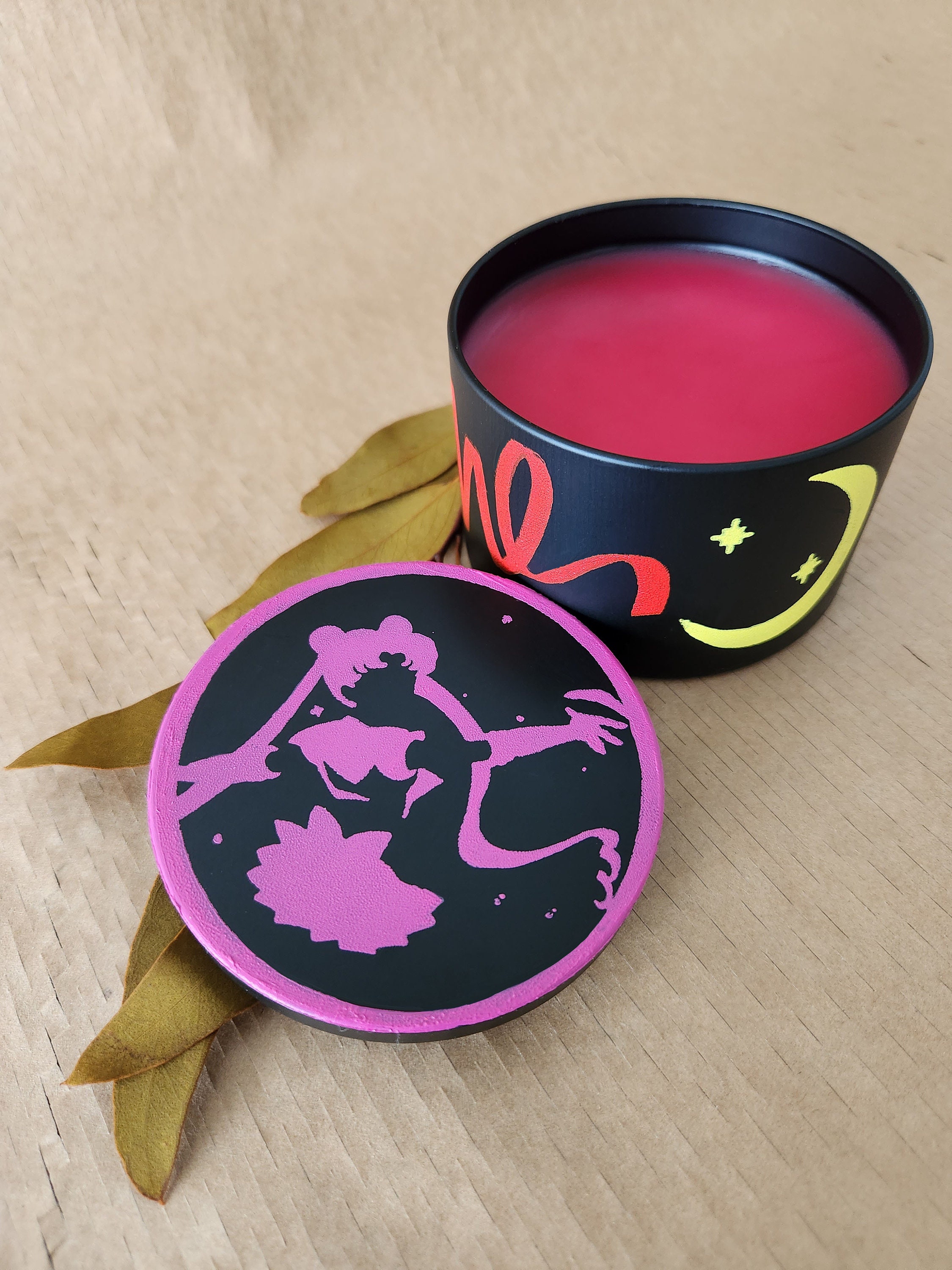 Anime Candle, Scented Anime Candle Design Etsy