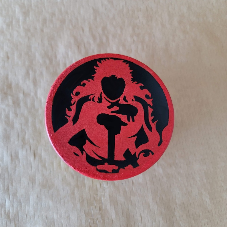 Anime Candle Scented Anime Candle Fire Design Etsy