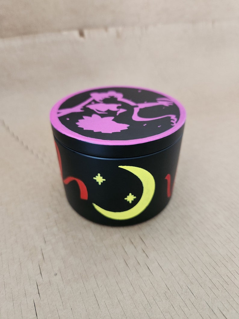 Anime Candle, Scented Anime Candle Design Etsy