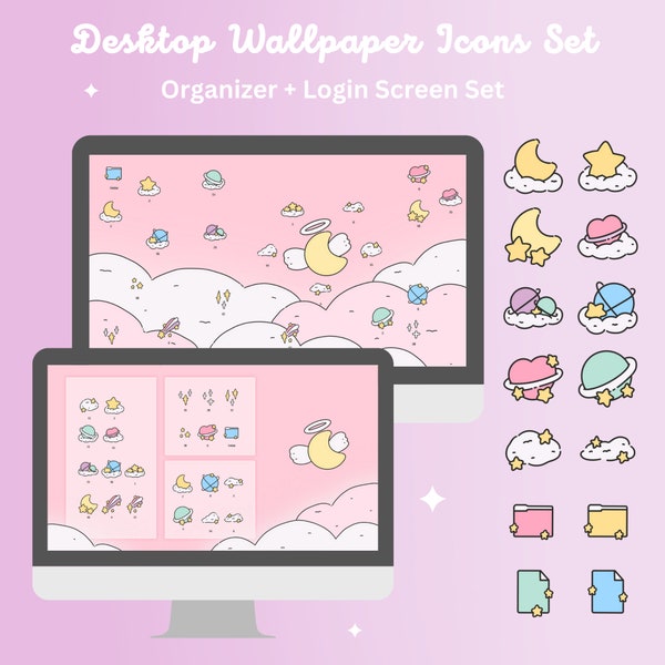 Desktop Icons - Etsy