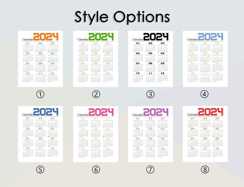 2024 Calendar Calendar Fridge Custom Calendar