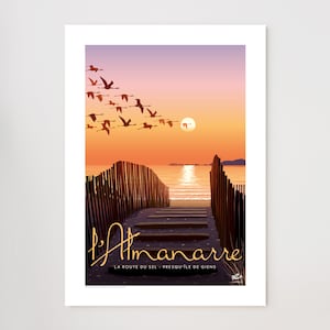 Affiche LALMANARRE - Hyeres