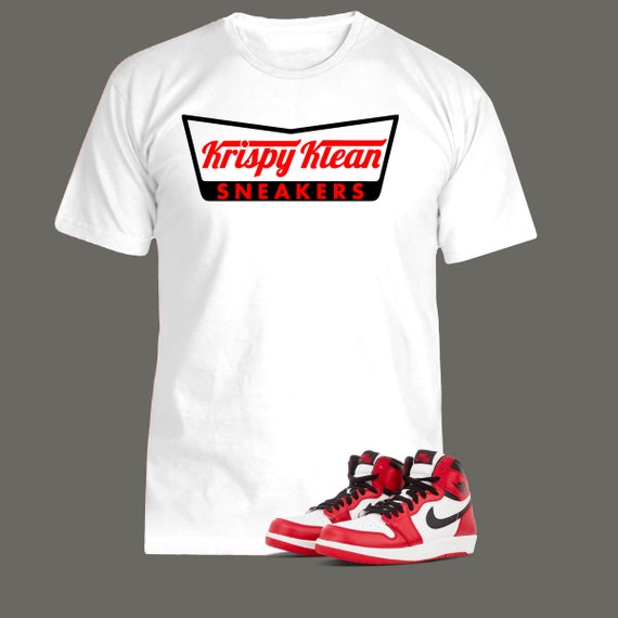 Sneaker Tee Shirt to Match Air Jordan Shoes Unisex Sizing Krispy Klean Sneakers Etsy