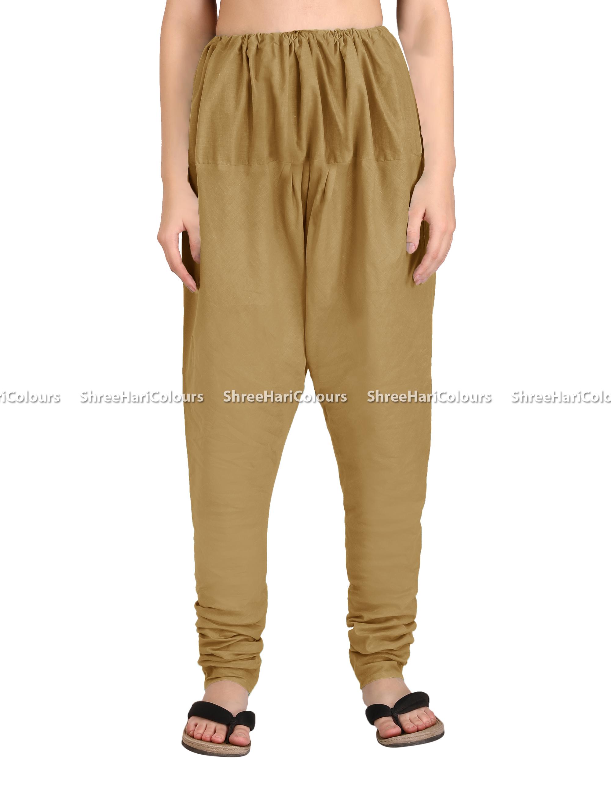 SARJANA Leggings Churidar authentiques en coton pour femme