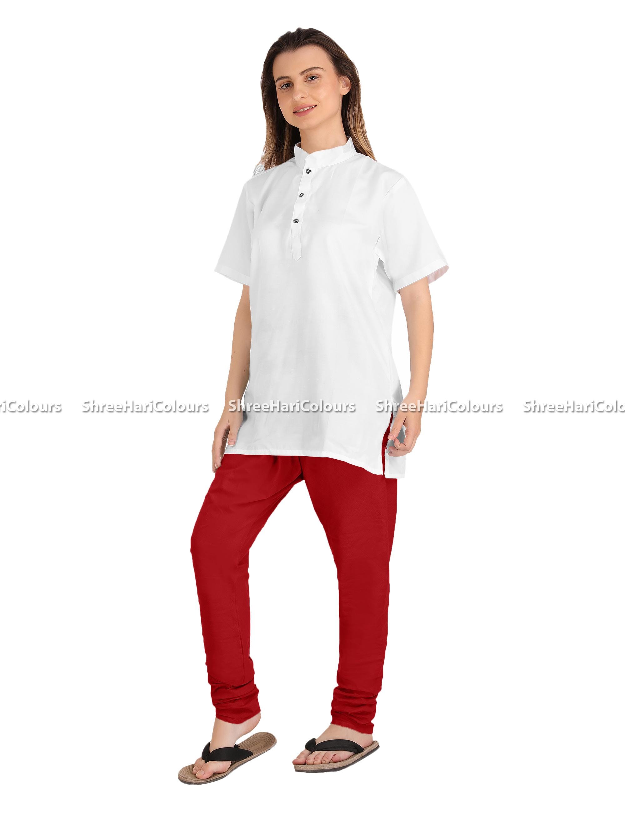 Women s Cotton Authentic Indian Churidar Pants Leggings Pants Indian Extra Long Ankles Legging Cotton Churidar Salwar Kameez 36 Colors Etsy Canada