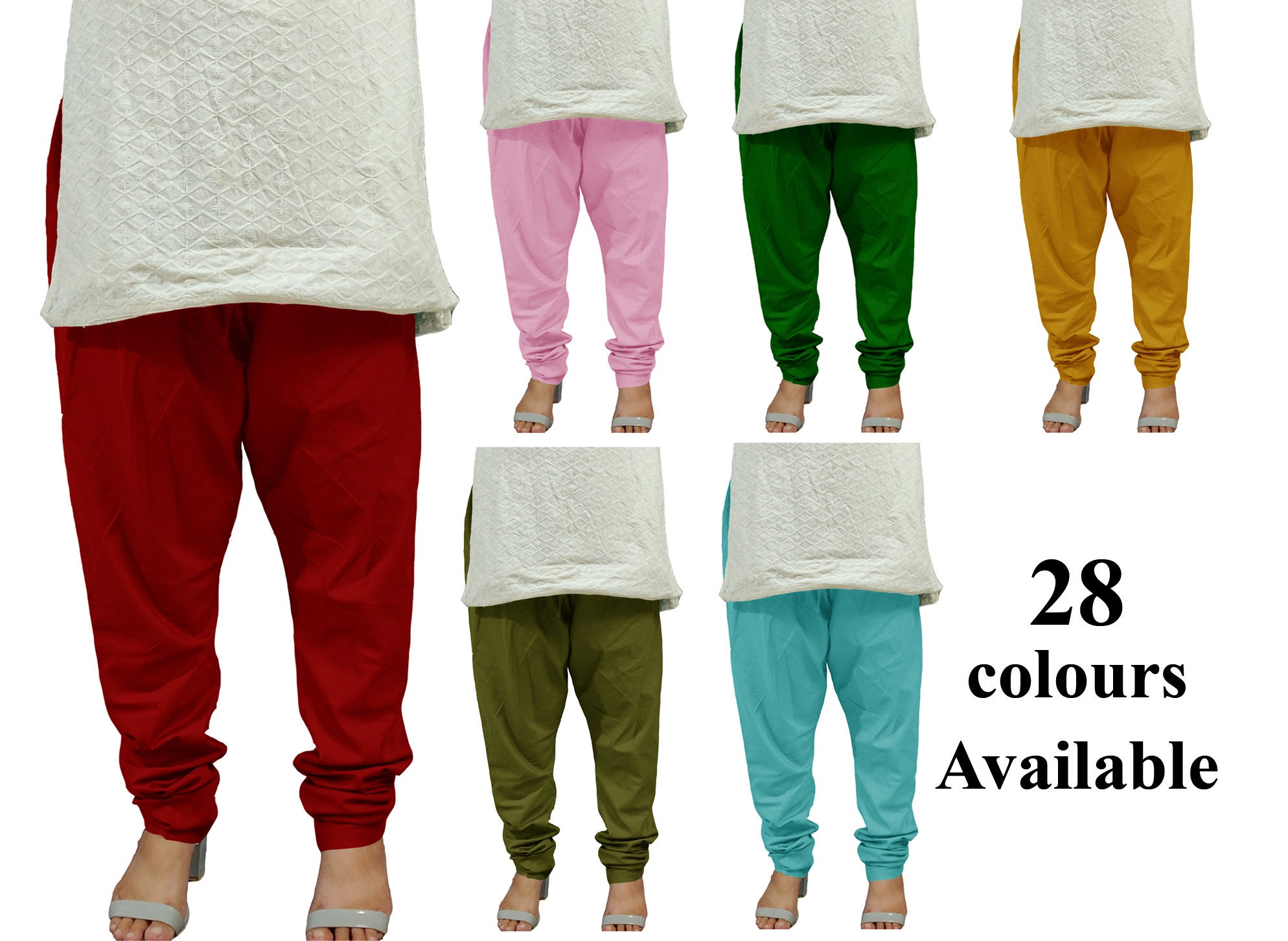 Cotton churidar pants clearance online