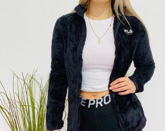 fila teddy jacket womens