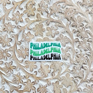 Philadelphia Water Bottle Stickers | Eagles Decals | Teacher Gift | Eagles Fan Gifts Philadelphia
