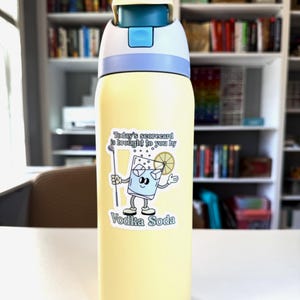 Pegatinas divertidas de golf para botellas de agua y portátiles: regalo divertido para golfistas, pegatinas para neveras portátiles y pegatinas de vinilo impermeables.