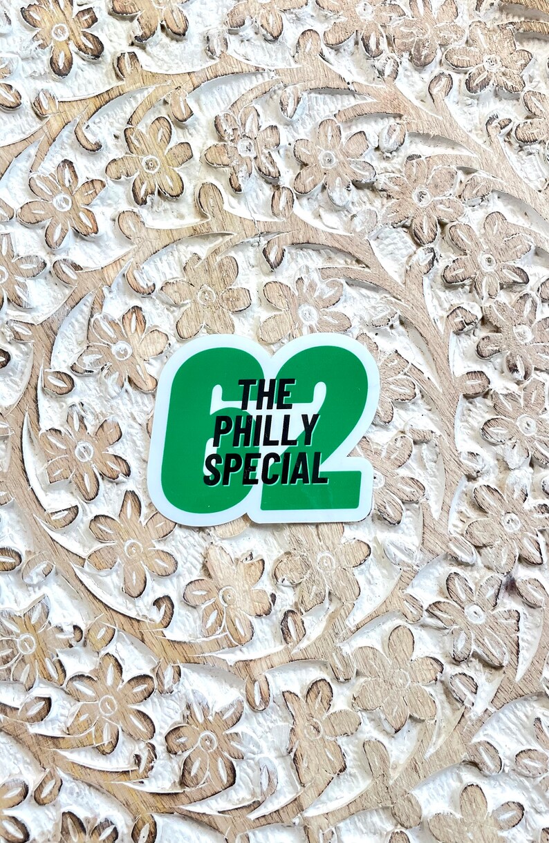 Philadelphia Water Bottle Stickers | Eagles Decals | Teacher Gift | Eagles Fan Gifts The Philly Special