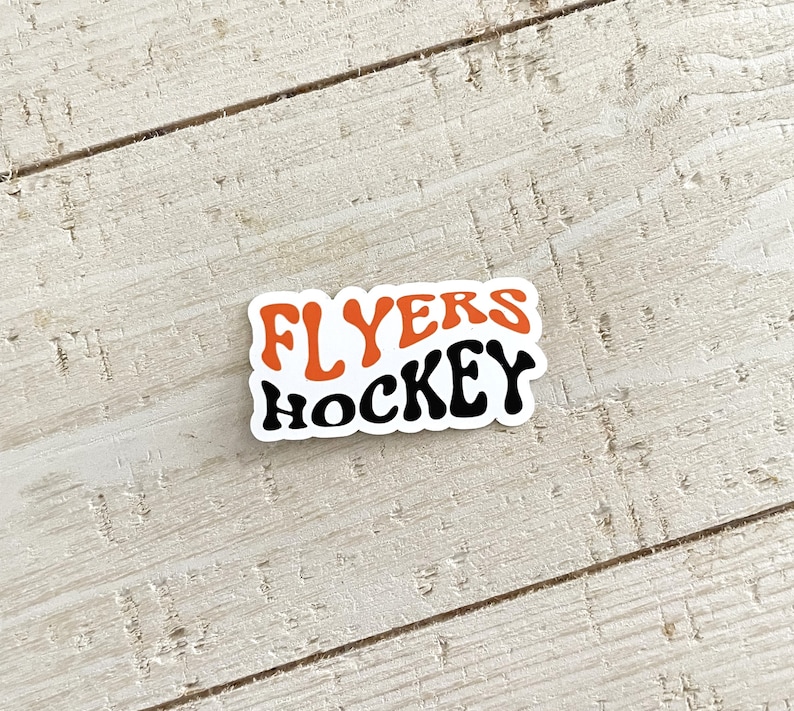 Philadelphia Hockey Stickers – Flyers Waterproof Vinyl Die-Cut for Laptops and Water Bottles image 10